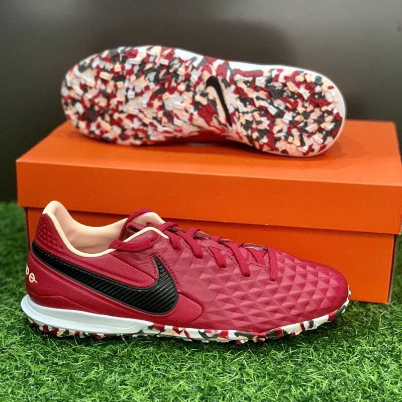 Nike Tiempo Legend 8 Pro TF Play Mode - Cardinal Red/Black/Crimson Tint/White - AT6136-608